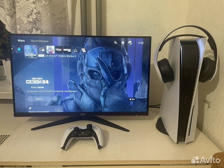 Игровая приставка Sony playstation 5 комплектом