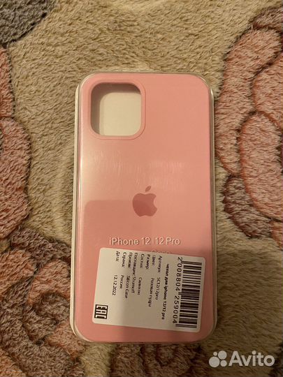 Чехол на айфон 12/12 pro новый