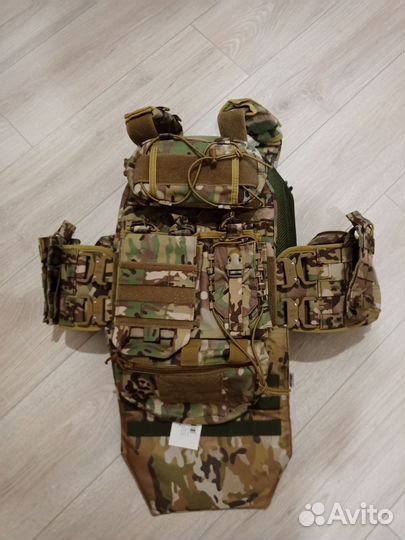 Разгрузка плитник бронежилет с подсумками MC