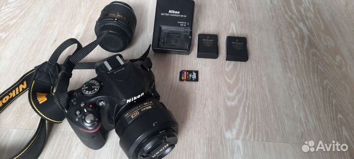 Зеркальный фотоаппарат nikon d5200