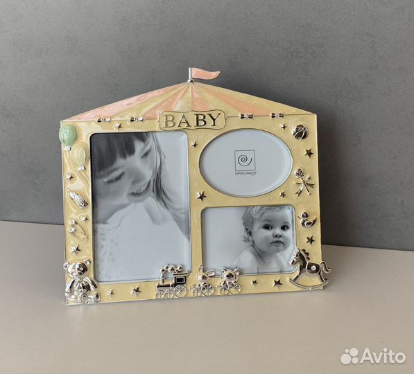 Детская фоторамка на 3 фото