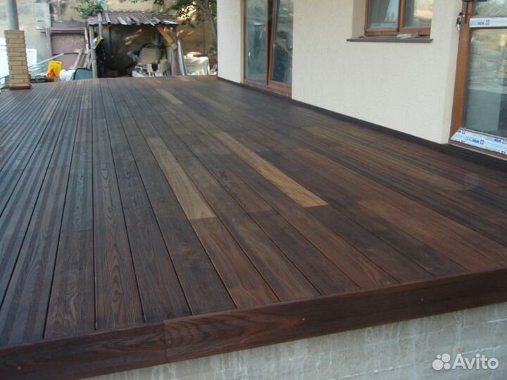 Палубная доска термоясень все размеры