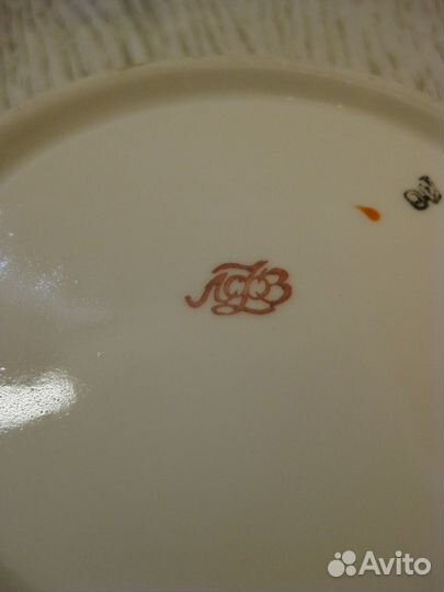 Чашка с блюдцем лфз (СССР)