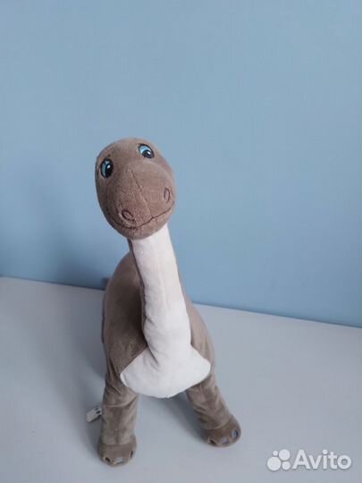 Мягкая игрушка Динозавр Бронтозавр IKEA 55см