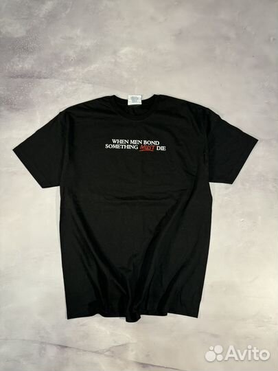 Vintage Men Bond Hunting Tee(Black/L)