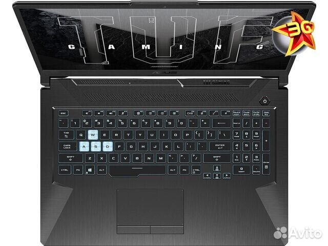 Ноутбук asus TUF Gaming A17 FA706NF-HX007 (AMD Ryz Новый