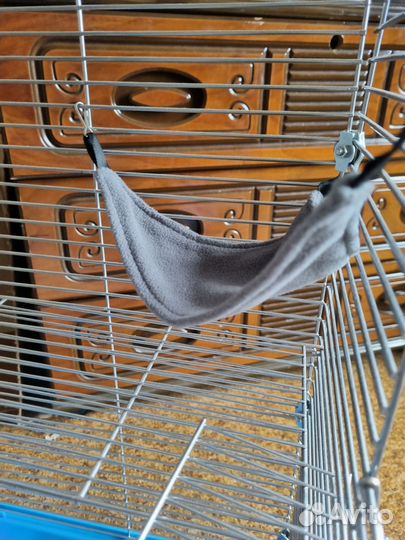 Комплект с клеткой для крыс и дегу