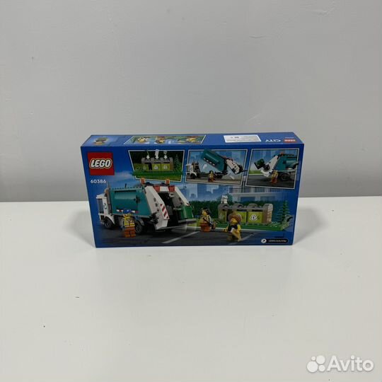 Lego City 60386 Грузовик для переработки отходов