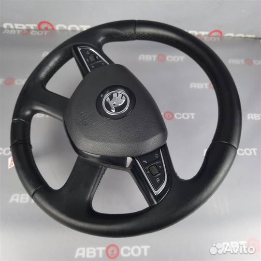 Руль с airbag Skoda Superb 2 3T (2014-2015г.в)