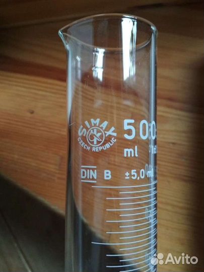 Колба цилиндрическая ваза мензурка