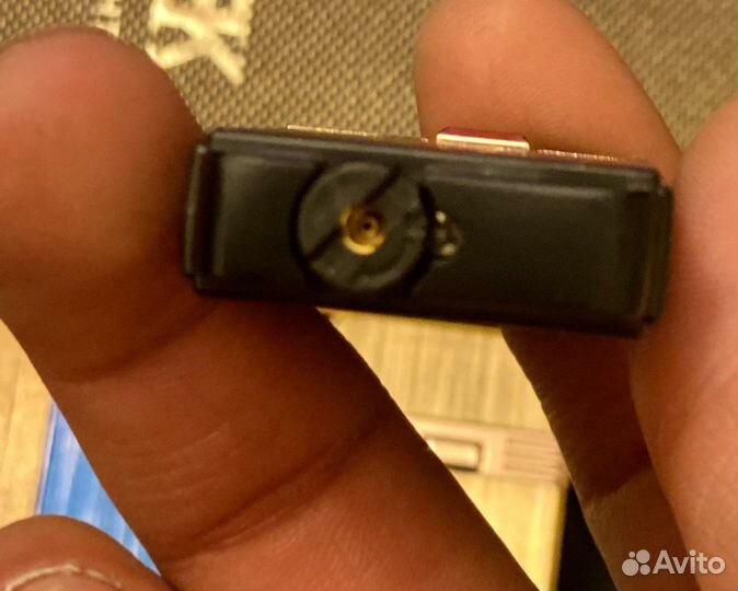 Зажигалка газовая турбо +кремень + обычный огонь