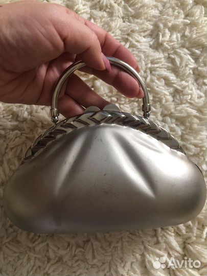 Сумка женская металлик