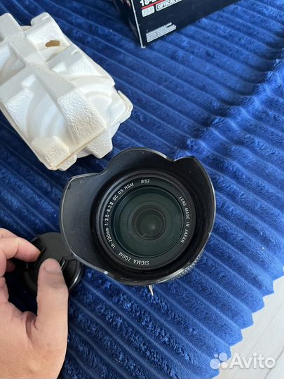 Объектив sigma 18-200mm f3.5-6.3 II dc os