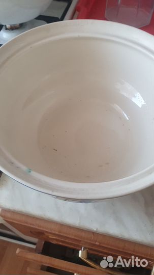 Супница с цветочным декором, Чайка. СССР новая