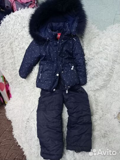 Зимний костюм для девочки