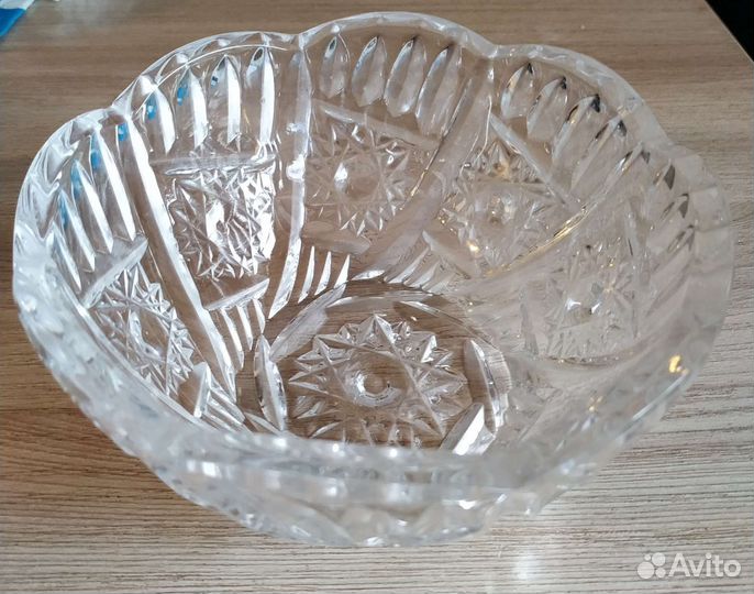 Хрустальные вазы, рюмки СССР
