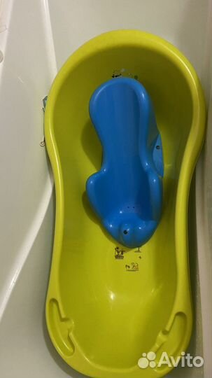 Ванночка и горка для купания