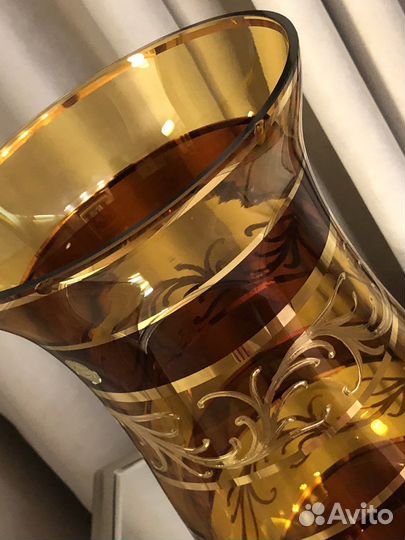 Ваза для цветов Bohemia Cristal