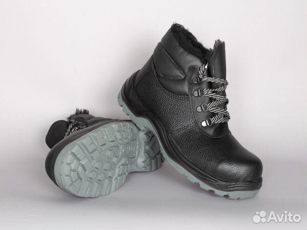 Ботинки рабочие пу-тпу с пкп, иск. мех 22-452 (40