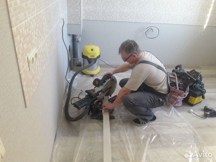 Установка межкомнатных дверей