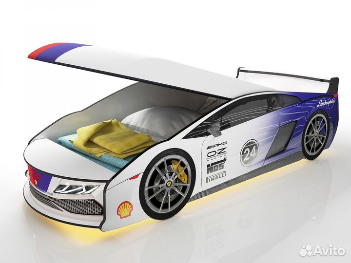 Кровать машина