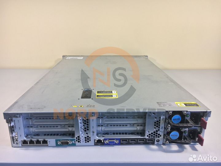 Сервер HP DL380p Gen8 8SFF 2x E5-2660 32GB 460W