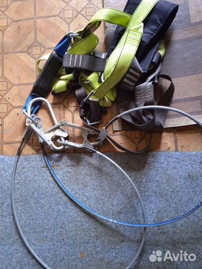 Страховочная привязь. Болторез