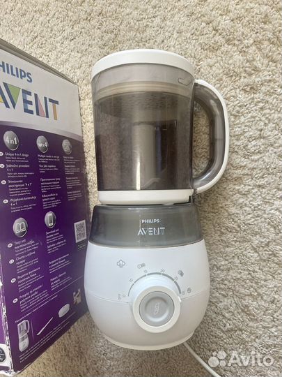 Пароварка блендер philips avent