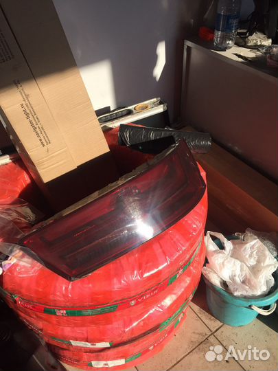 Audi q7 задние фонари