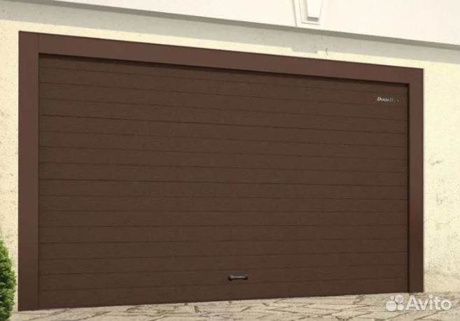 Гаражные секционные ворота дорхан 2750х2750