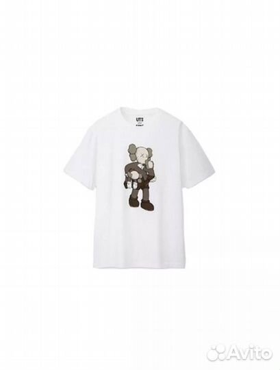 Футболка uniqlo kaws