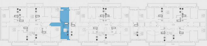 1-к. квартира, 49 м², 5/5 эт.