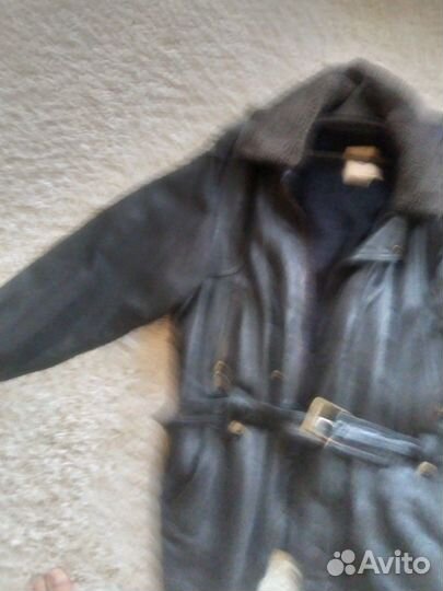 Куртка кожаная