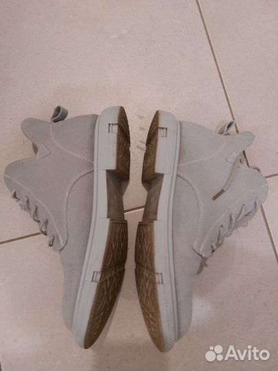 Ботинки демисезонные женские натуральная замша