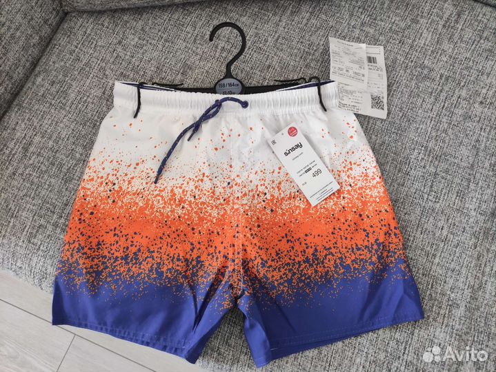 Плавки- шортики на мальчика