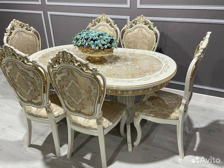 Столы и стулья новые/кухонный стол стулья