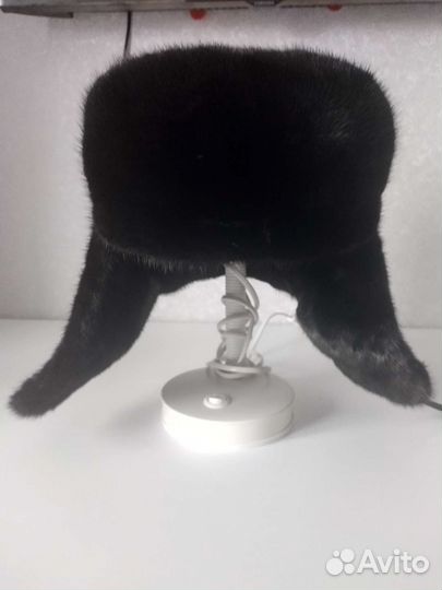 Норковая шапка мужская 59 размер