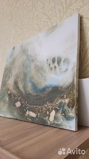 Картина акрилом на холсте