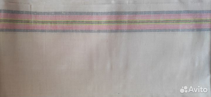 Ткань лен на полотенца, скатерти и простыни СССР