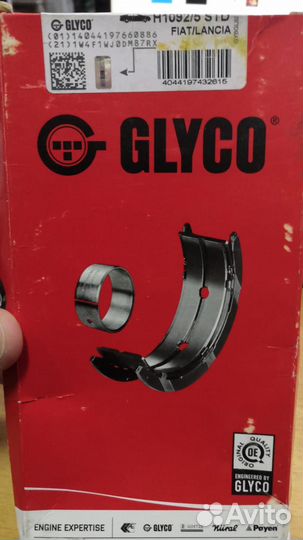 Вкладыши коренные фиат альбеа добло и др.стандарт