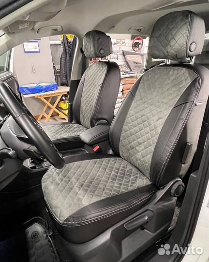 Чехлы в Ромб на Nissan Almera Classic от Автопилот