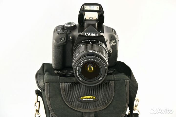 Canon EOS 600D/T3i 18.0MP зеркалка с Kit 18-55