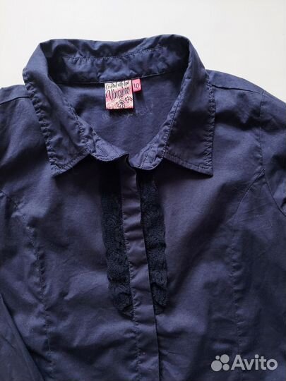 Новая Блузка/рубашка на 9-10 лет,Virginia