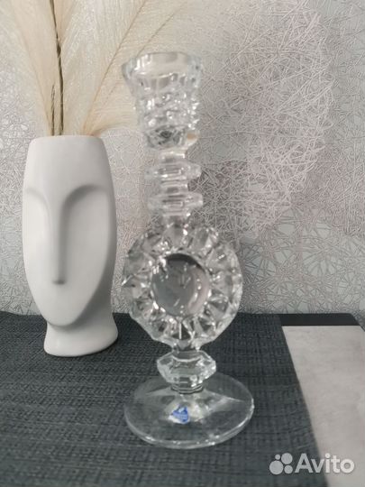 Подсвечник хрустальный