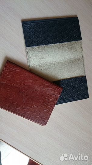 Обложка на паспорт из натуральной кожи