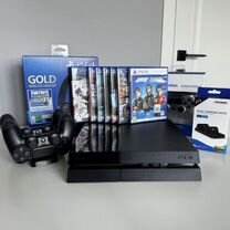 Sony playstation 4 Fat PS4 и много игр