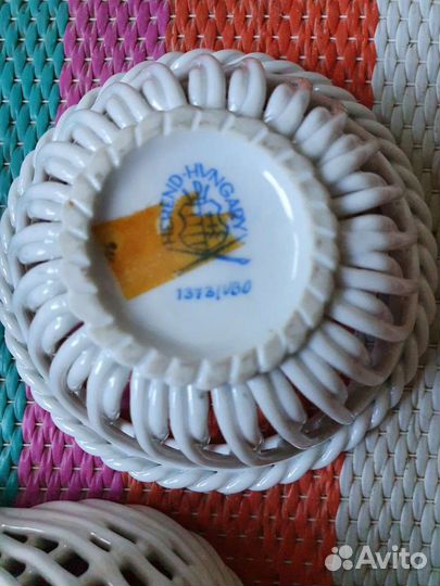 Фарфоровые розетки Херенд