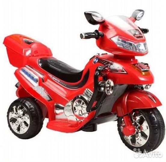 Детский электроскутер трёхколёсный