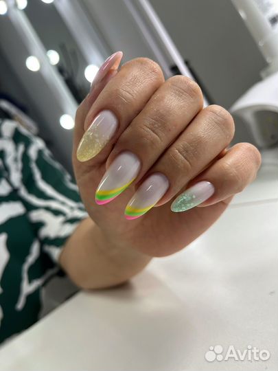 Маникюр с покрытием гель лак
