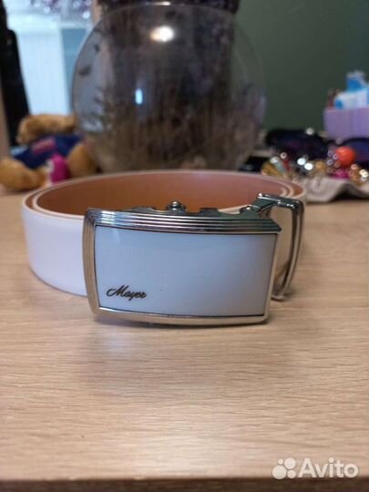 Мужской кожаный ремень